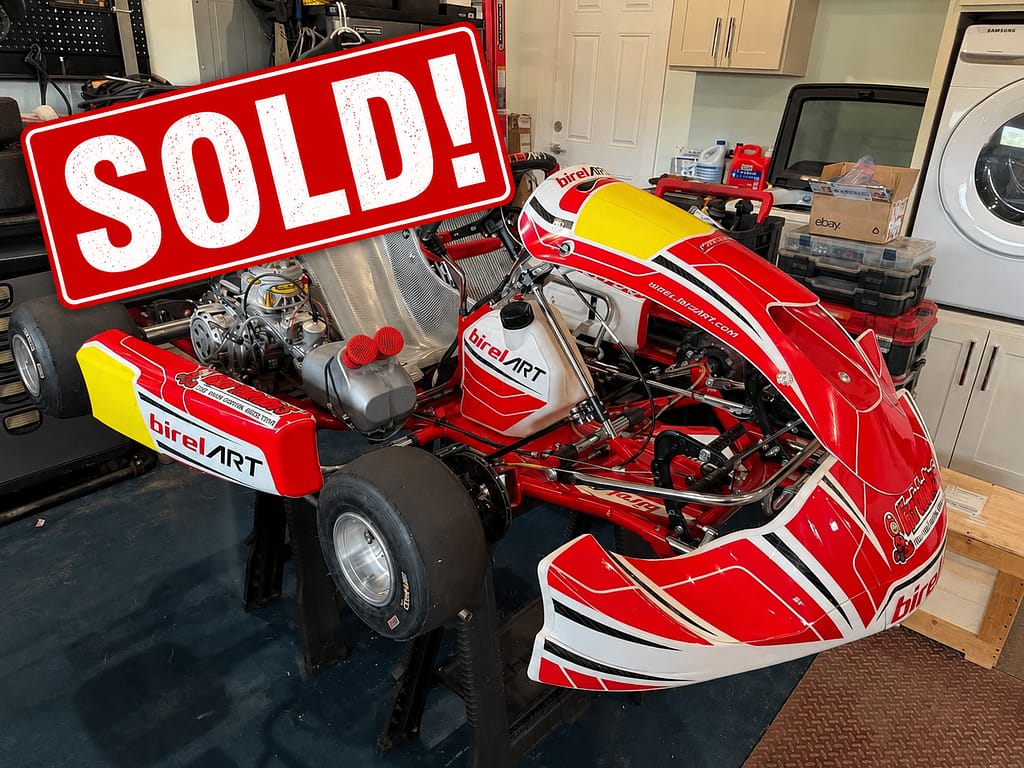 2024 BirelART S16 with SwedeTech-prepared Vortex ROK Shifter — original listing photograph