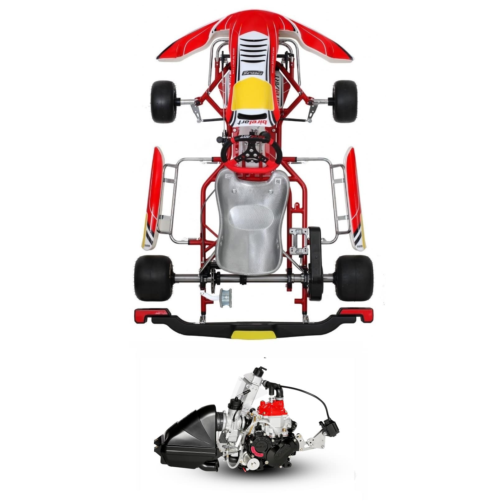 BIREL /ART CS28 COMPLETE KART/ ROTAX MINI ENGINE (Cadet)