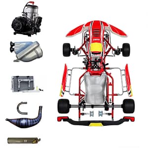 BIREL /ART CRY30-S19 COMPLETE KART/ TM KZ R3 PREPARED ENGINE 2026 Model (SHIFTER KZ)