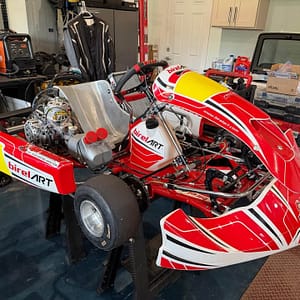 BirelART S-16 2024 MODEL Shifter Kart with Swedetech Racing Vortex ROK Engine. Freshly built kart, ready to race!